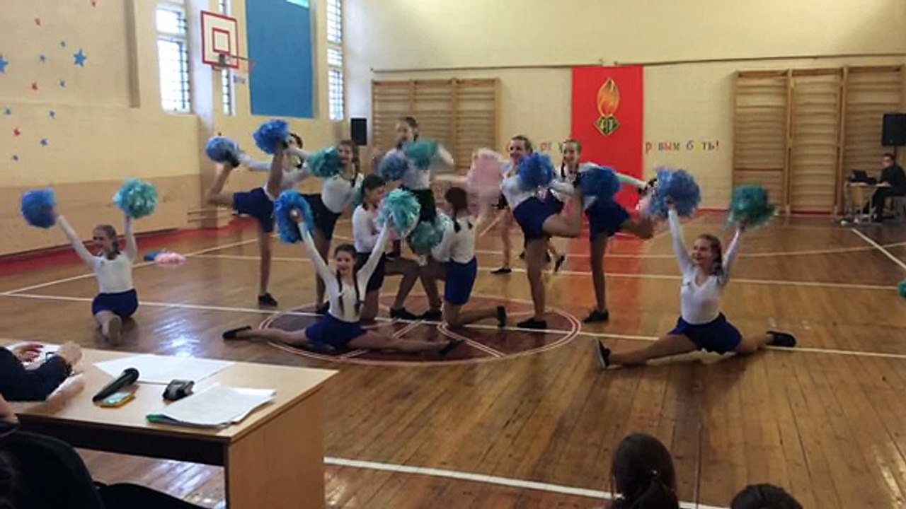 Танцевальный коллектив Grace ГУО Средняя школа №142 г. Минска Черлидинг