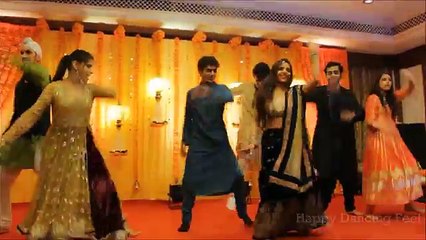 Bride's Brother performs with his friends at her Sangeet  Kirancollections