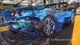 Bugatti Vision Gran Turismo - 2016 Concept Car Show in Paris