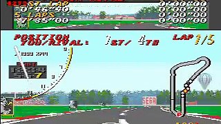 Super Monaco GP Italian Grand Prix Sega Mega Drive