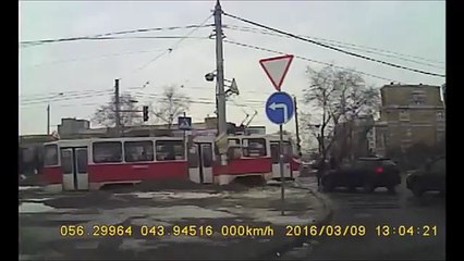 ДТП с трамваем в Нижнем Новгороде