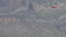 Derecik'te Obüsler Balkaya Dağları'nda PKK Hedeflerini Vurdu