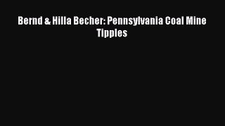 Download Bernd & Hilla Becher: Pennsylvania Coal Mine Tipples PDF Online