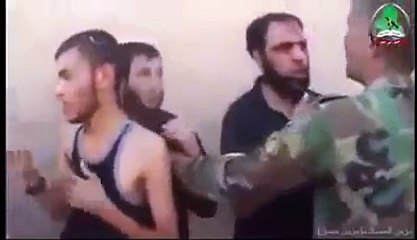 حصري إلقاء القبض على داعشي مخنث  متلبس بالأنوثة