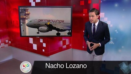 Nacho Lozano. Catástrofe aérea en Francia