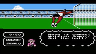 Tecmo Cup Soccer Game NT Final (Razors vs. Seals) 5 1