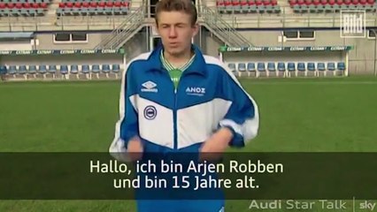 Les leçons de dribble d'un certain Arjen Robben (15 ans) !