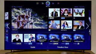 Discover the New Smart Hub on the Samsung LED F8000 Smart TV