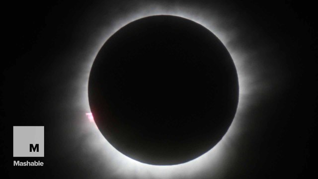 Mesmerizing footage shows the total solar eclipse traveling over Southeast Asia