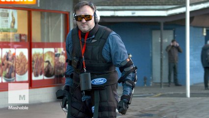 Slowing down: What it's like to wear a suit that makes you feel old