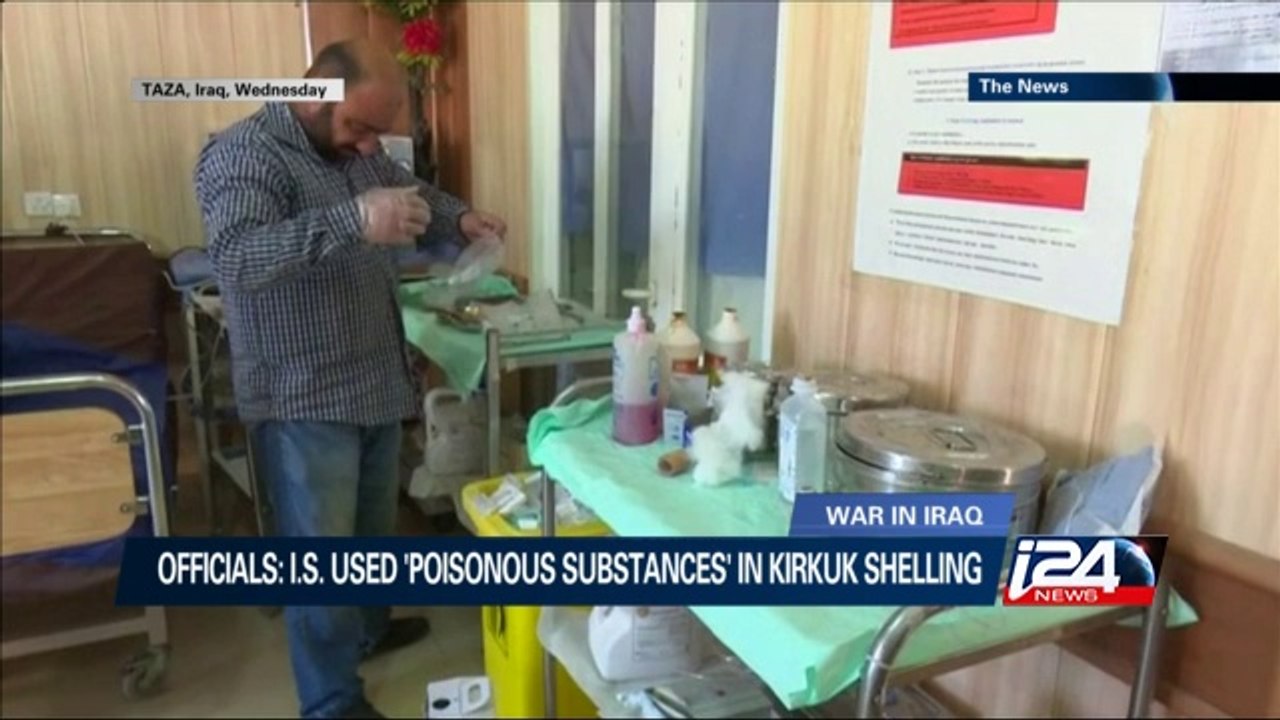 Iraq: officials I.S. used 'poisonous substances' in Kirkuk shelling