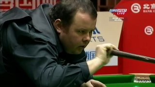 One of the best shots in the history of snooker Stephen Lee !
