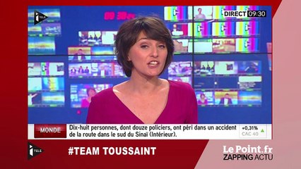 Les cheminots en guerre contre TF1 ? - Zapping du "Point"