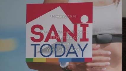 Presentazione della rivista "SANI TODAY" edita da "Abili allo sport"