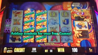 Secret of the Dragon slot machine, Bonus Big Win