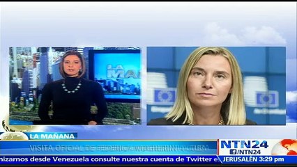 En nombre de la Unión Europea, Federica Mogherini visita Cuba para retomar diálogos de alto nivel entre 'el viejo contin