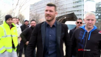 Fight Night London: Silva vs Bisping Tower Bridge Face off