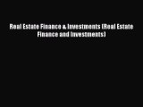 Read Real Estate Finance & Investments (Real Estate Finance and Investments) Ebook Free