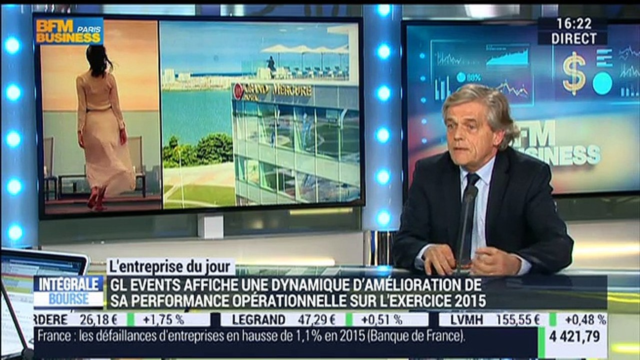 GL Events a présenté des résultats 2015 en légère hausse - 09/03