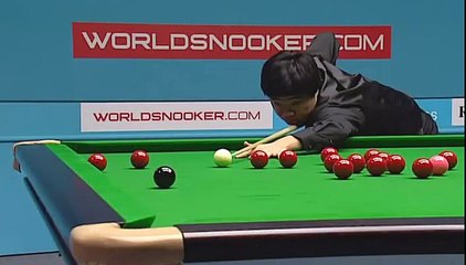 16.12.2008, Ding Junhui 147 in HQ Snooker UK Championship 2008 R2 frame 3 vs Higgins