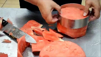 How to Make two store watermelon cake