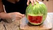 How to make watermelon Minion with mix fruits inside