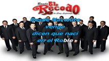Banda El Recodo - El Sinaloense - karaoke letra
