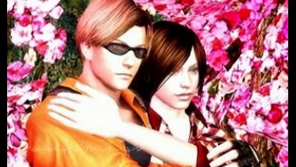 leon y claire,jill y chris