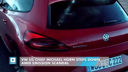 VW US chief Michael Horn steps down amid emission scandal