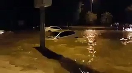 Shocking Video of UAE Storm After a Heavy Rain