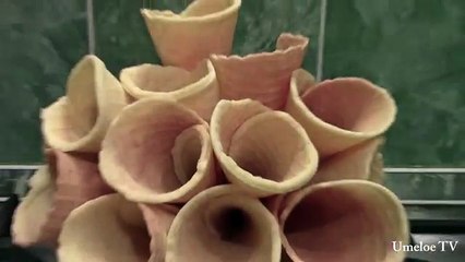 Как сделать ВАФЕЛЬНЫЙ РОЖОК. Простой Недорогой рецепт