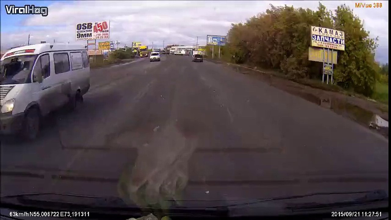 truck driver cause a crash
