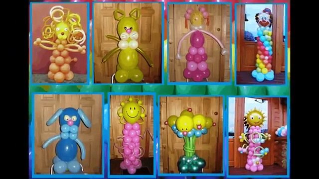 Поделки из воздушных шаров. Коллекция идей интернета.