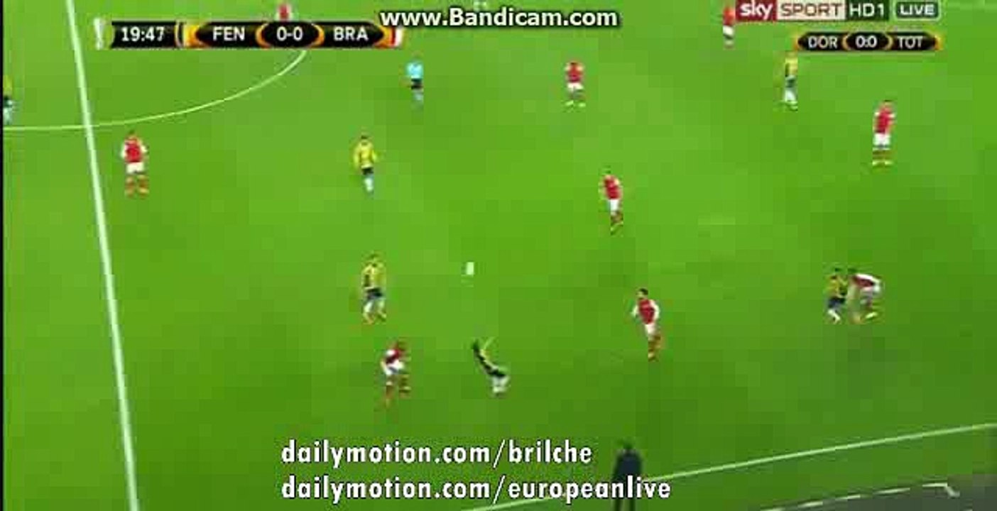 Robin van Persie Fantastic Skills BIG Chance | Fenerbahce vs Braga10.03.2016 HD