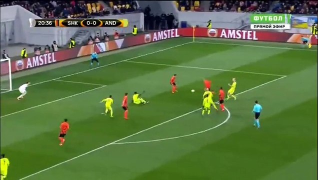 Taison Goal HD - Shakhtar Donetsk 1-0 Anderlecht 10.03.2016