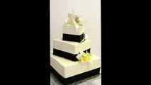 Wedding cake with sugar flowers -