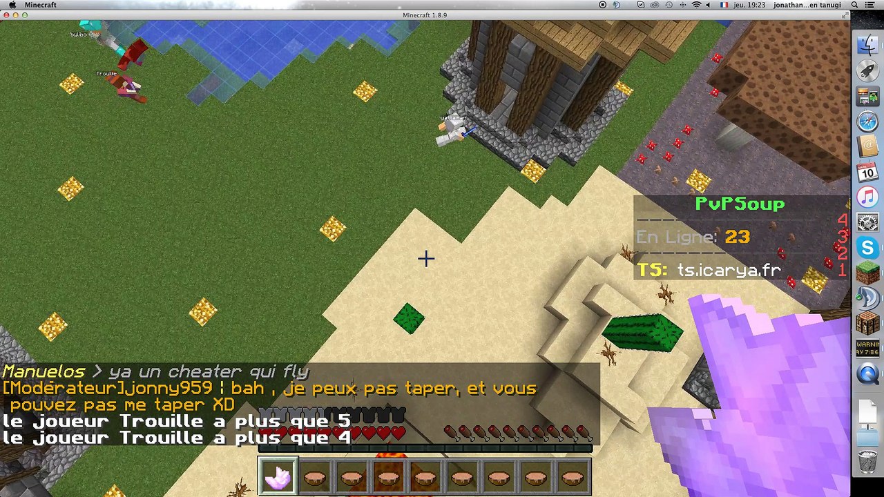 probleme commande