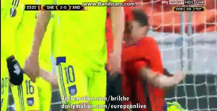 Oleksandr Kucher GOAL HD | Shakhtar Donetsk 2-0 Anderlecht 10.03.2016 HD