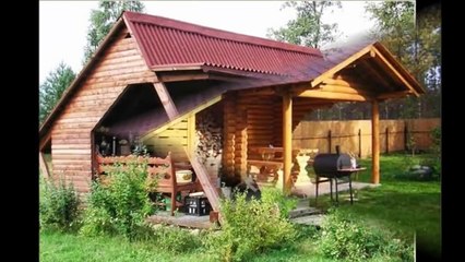 Как вам такие беседки с мангалом-