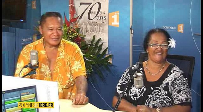 Thérésa et François Taputu - Parlons des 70 ans de l'Assemblée - 08 03 2016