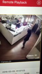 Vjedhja e lokalit ne rrugen e Dibres ne Tirane