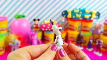 Mickey mouse barbie toys Minnie mouse Spongebob Play doh eggs MLP s
