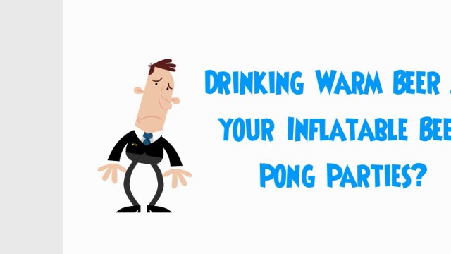 The Air Pong Beer Pong Cooler, Best Inflatable Beer Pong Table | Animated Video by Skip's Garage