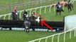 Jockey Goes Airborne After Falling Off His Horse