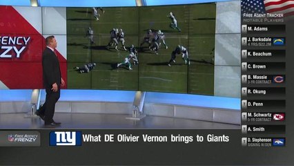 What does Olivier Vernon bring to the Giants?