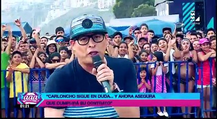 ¿Carloncho da doble discurso por estadía en Verano Extremo?