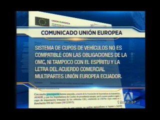 Sector automotor preocupado por falta de cupo para importar vehículos