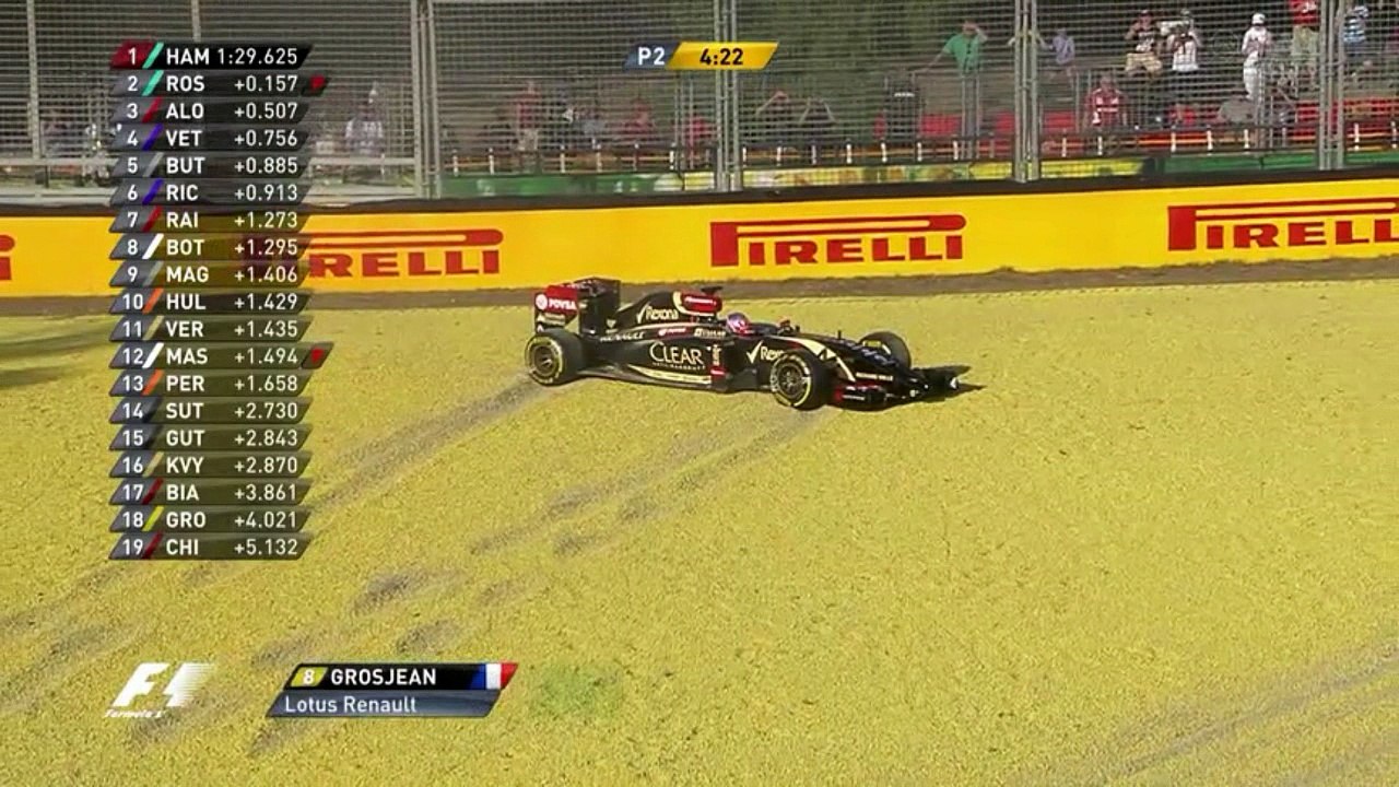 Australia_F1_FP2_Hulkenberg_Grosjean