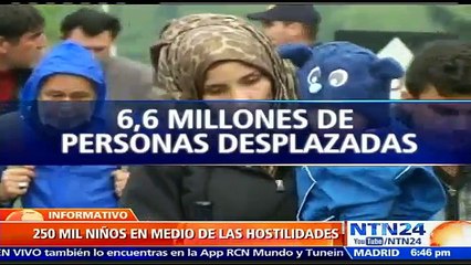 ‘La infancia bajo asedio’ un informe que revela la preocupante situación de más de 250.000 niños en Siria