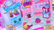 CANDY COLLECTION Shopkins Season 4 Food Fair Playset 8 Exclusives Cookieswirlc Unboxing Video